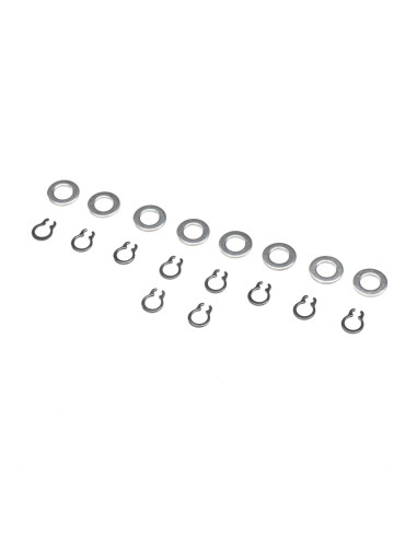 Wheel Axle E-Clips: V1200 V2