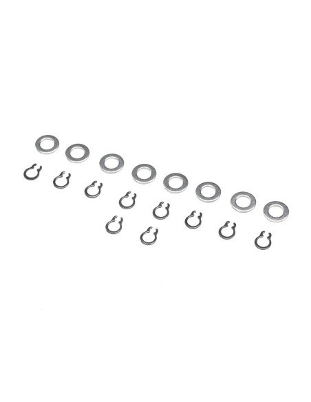 Wheel Axle E-Clips: V1200 V2
