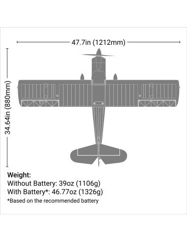 Super Decathlon 1.2m PNP