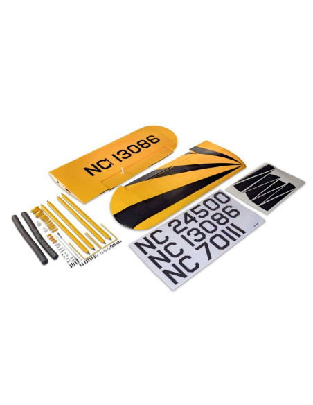 Clipped Wing Set with Struts and Hardware: J-3 Cub 10cc