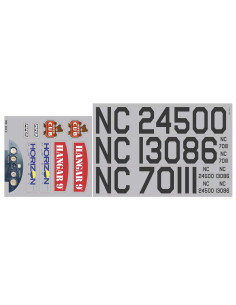 Decal Sheet: J-3 Cub 10cc...