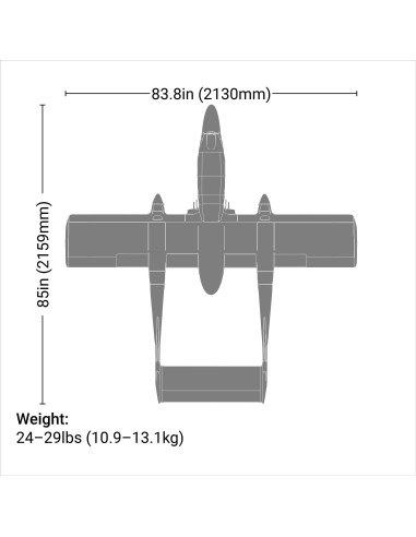 OV-10 Bronco 20cc ARF  84” with Landing Gear Set