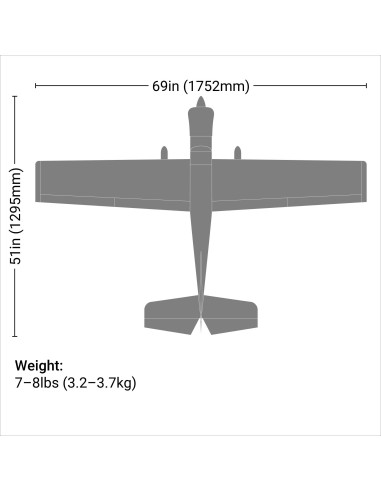 Valiant 10cc ARF  69"