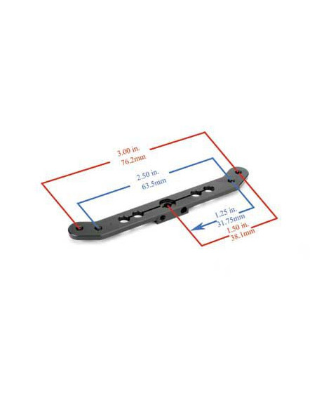 Aluminum Double Sx Arm  3" Hitec