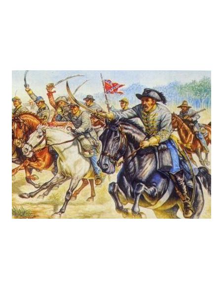 6011 Italeri 1/72 CABALLERIA CONFEDERADA, GUERRA CIVIL AMERICANA