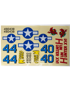 Decal Set: Fun Scale P-47...