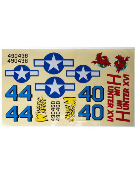 Decal Set: Fun Scale P-47 Thunderbolt