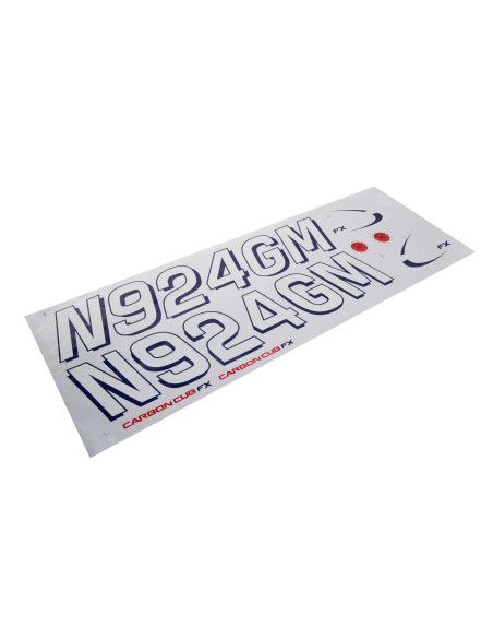 Decal Sheet: Carbon Cub FX-3 100-200cc
