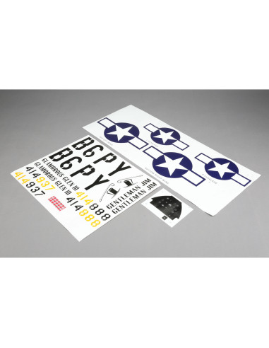 Decal Sheet: P-51D 60cc