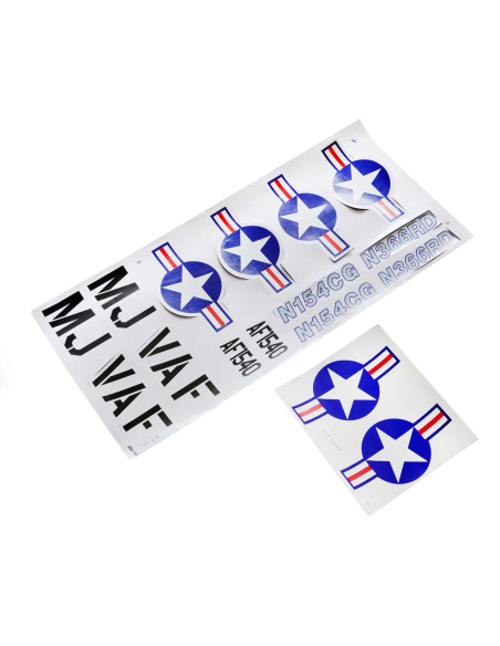 Decal Sheet: Van's RV-4 30cc