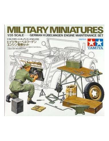 35220 Kubelwagen Engine Maintenance Set Tamiya