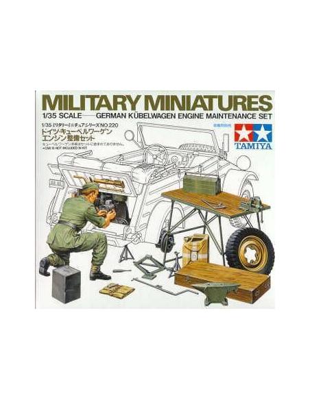 35220 Kubelwagen Engine Maintenance Set Tamiya