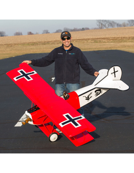 Fokker D.VII 30-60cc ARF  87"