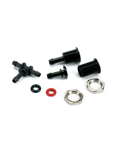 Fuel Filler with "T" Fitting and Overflow Fitting