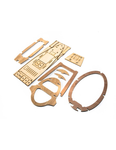 Plywood Landing Gear Parts: ASH 31 6.4m