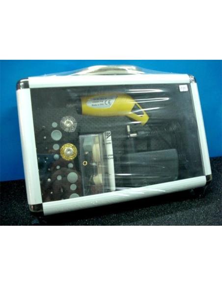 Estuche de Aluminio con minitaladro a 12 v.