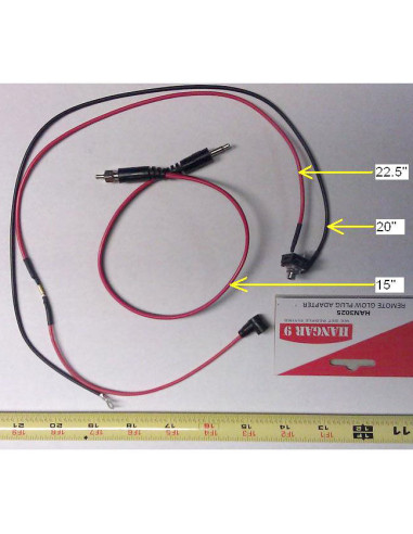 Remote Glow Plug Adapter with Starter Adapter