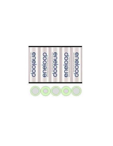 BATERIA ENELOOP 5 ELEMENTOS 6V 750MAH AA PLANA (JR)