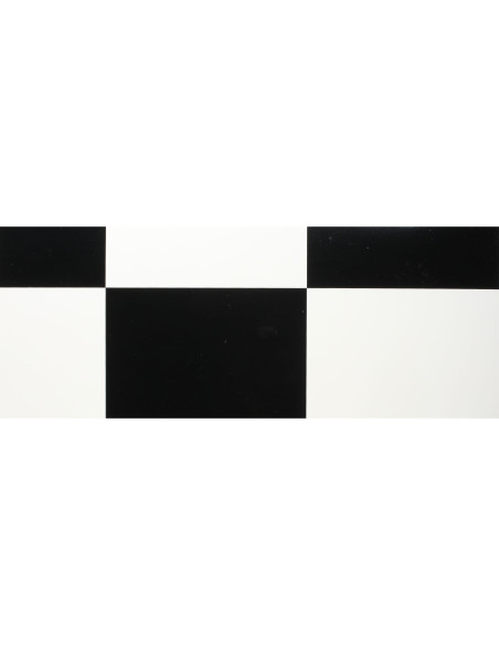 UltraCote  1" White & Black Squares