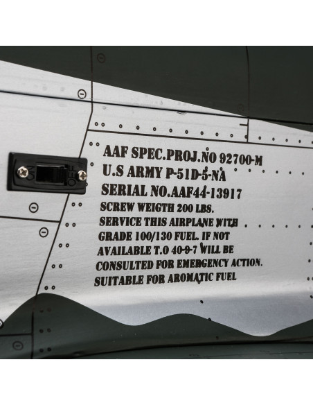 P-51D Mustang 20cc ARF  69.5"
