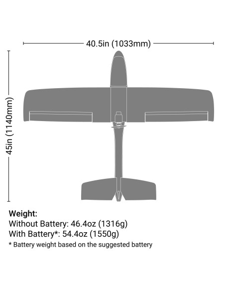 AeroScout S 2 1.1m BNF Basic