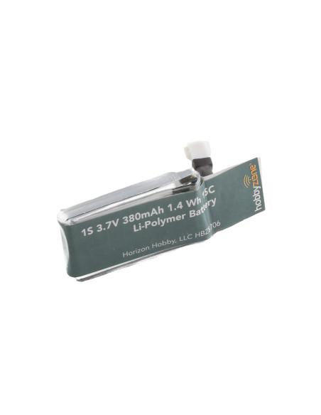3.7V 380mAh 1S LiPo: Zugo