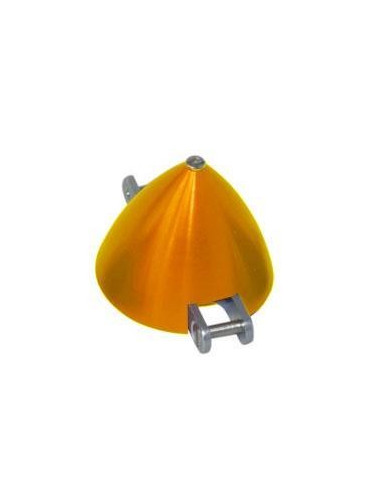 Porta hélice para hélice plegable diámetro 40 - eje 4mm Dorado