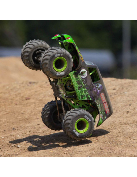 1-18 Mini LMT Grave Digger 2S 4X4 RTR Brushed Monster Truck (Battery & Charger Included)   Green