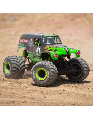 1-18 Mini LMT Grave Digger 2S 4X4 RTR Brushed...