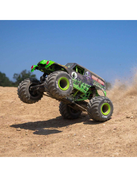 1-18 Mini LMT Grave Digger 2S 4X4 RTR Brushed Monster Truck (Battery & Charger Included)   Green