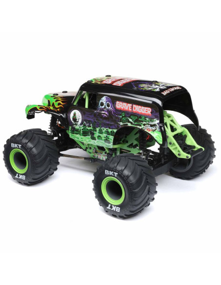 1-18 Mini LMT Grave Digger 2S 4X4 RTR Brushed Monster Truck (Battery & Charger Included)   Green