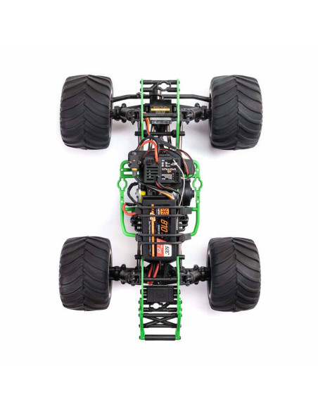 1-18 Mini LMT Grave Digger 2S 4X4 RTR Brushed Monster Truck (Battery & Charger Included)   Green