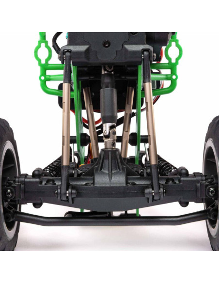 1-18 Mini LMT Grave Digger 2S 4X4 RTR Brushed Monster Truck (Battery & Charger Included)   Green