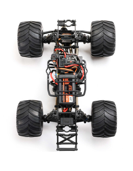 1-18 Mini LMT Megalodon 2S 4X4 RTR Brushed Monster Truck (Battery & Charger Included)  Blue