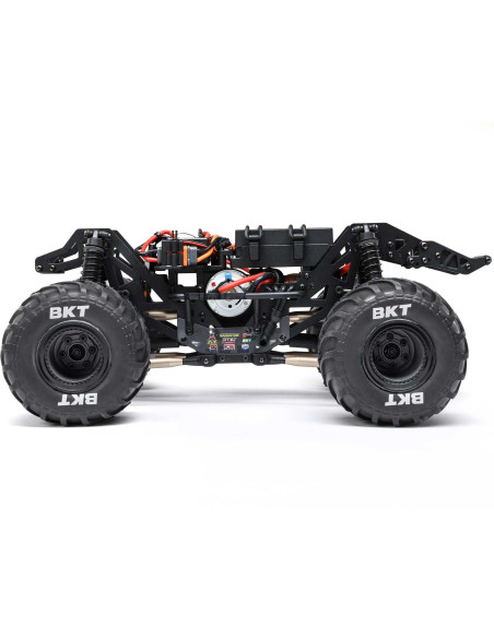 1-18 Mini LMT Megalodon 2S 4X4 RTR Brushed Monster Truck (Battery & Charger Included)  Blue