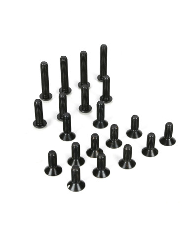 6mm Button Head & Flat Head Screw Assortment...