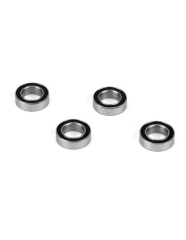 6x10x3 Rubber Sealed Ball Bearing (4): 8X  8XE