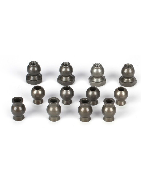 Camber & Steering Pivot Ball Set (12): 5IVE-T  MINI WRC