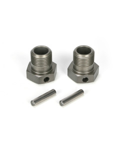F-R Wheel Hex & Pin (2):...