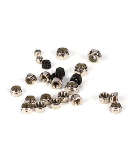 Lock Nut Asst. 3 4 5 6MM (24): 5IVE-T  MINI WRC