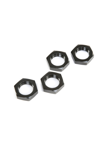 Wheel Nuts  Black (4): 5ive-T 2.0