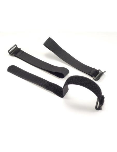 AS89506 RC8e Velcro Batt. Straps