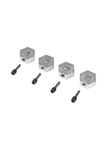17mm Hex Adapter with Screwpin (4): LMT