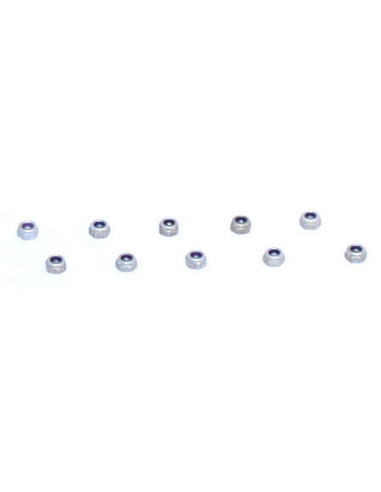 Aluminum Mini-Nuts  4-40 (10)
