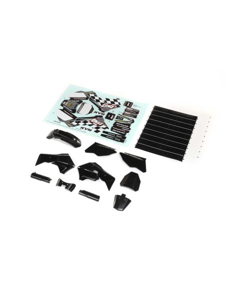 Black Plastics with Wraps: Promoto-MX