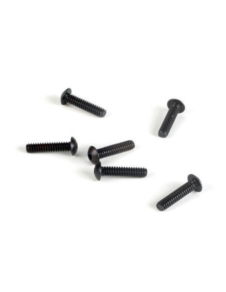 Button Head Screws  4-40 x 1-2" (6)