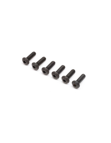 Button Head Screws  4-40 x 3-8" (6)