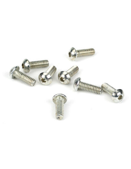 Button Head Screws  5-40 x 3-8" (8)
