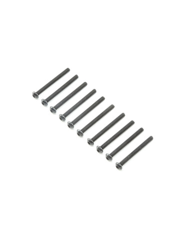 Button Head Screws M3x30mm (10)