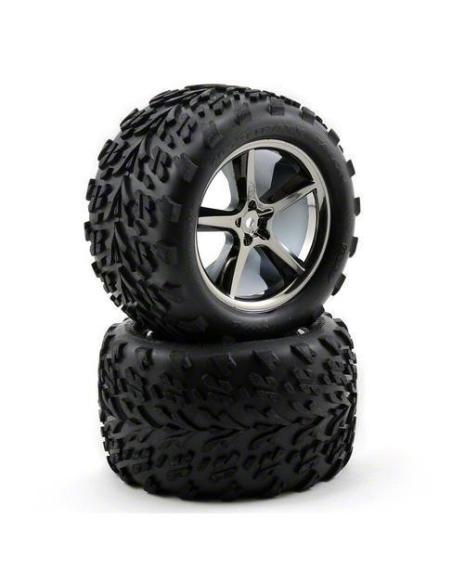 Neumáticos hexágono 17mm Gemini Black Crome Traxxas